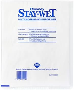 Daler-Rowney Staywet Palette Refill Small, 7.9 x 8.9in, Keeps Paint Wet, Ideal for Professional Artists, Students & Hobbyists