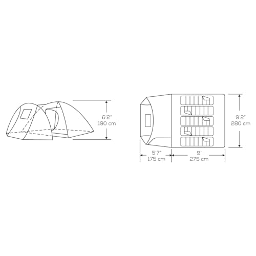 Carpa Kuma Bear Den 5 Gris miniatura 4