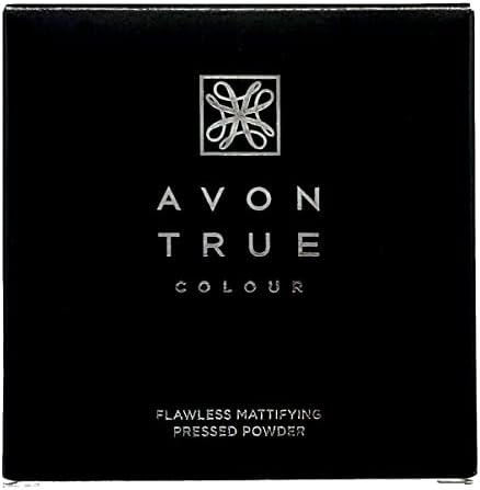 Avon True Colour Flawless Mattifying Pressed Powder Neutral light medium