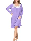 L'occasion: Cette chemise de nuit femme longue légère, respirante et ultra-confortable est idéale pour une journée de détente, une nuit de rêve, un sommeil réparateur ou dans votre chambre à coucher. C'est également un choix charmant pour des activités agréables dans le jardin, à la plage ou au bord de la mer.