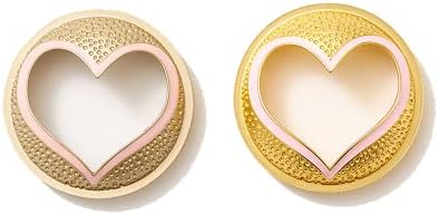 BEDOGO Jar Candle Topper - Heart-Shaped Metal Candle Topper Jar Candle Accessories Candles Shades Sleeves Cover Top Lid
