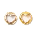 BEDOGO Jar Candle Topper - Heart-Shaped Metal Candle Topper Jar Candle Accessories Candles Shades Sl