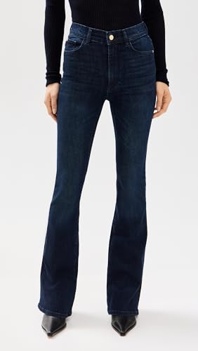 DL1961 Women's Bridget Boot: High Rise Instasculpt Jeans 33"2