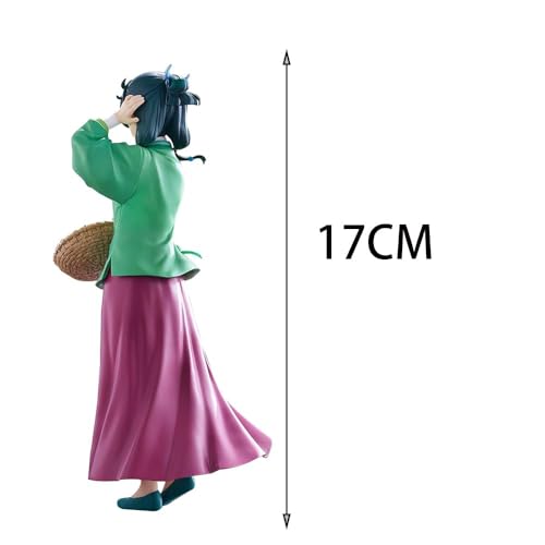 Puruuige The Apothecary Diaries Maomao Figuren Modell Anime Maomao Nudelstopper Figur Cartoon Mädchen handgefertigte Statue Sammlerstück Desktop Ornamente
