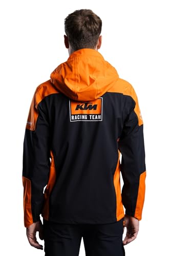 KTM Team Hardshell Waterproof and Windproof Hooded Jacket4