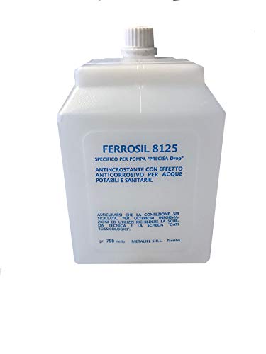 Metaqua 8125 Ferrosil EX.METASIL 20 .DA GR 750 ricarica anticorrosivo per circuiti acqua potabile