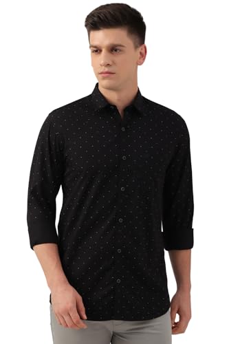 Image of Peter England Men's Cotton Slim Fit Shirt