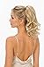 PRETTYSHOP 14"Hair Piece Ponytail Extension Straight Light Curled Nature Looking Heat-Resisting Different Colors (blonde mix H91_25T613)
