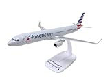 Flight Miniatures American (13-Cur) A321neo 1:200 - Plastic Snap-Fit Model Airplane - Collectible Replica of American Airlines Aircraft - Part# AAB-32100H-017