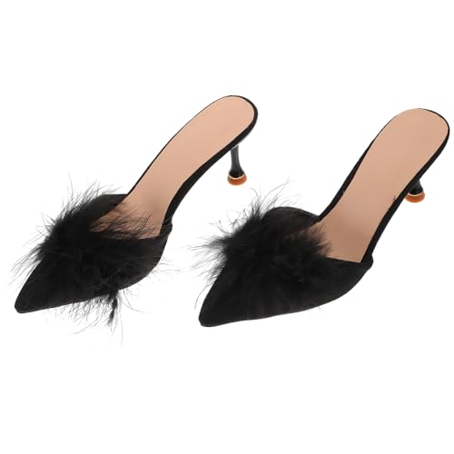 Babies femme haut de gamme style cristal avec plateforme élégante et talons scintillants