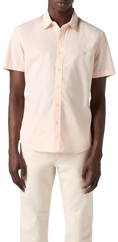 Levi's Men's SS Battery HM Slim Shirt, Pale Dogwood, XL
