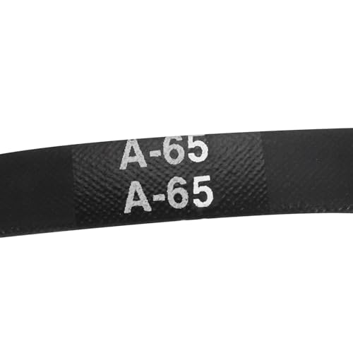 Image of uxcell 3pcs A65 or 4L670 Classic Wrapped Rubber V-Belt, 65 inch(1650mm) Inside Circumference, A Profile V Belt