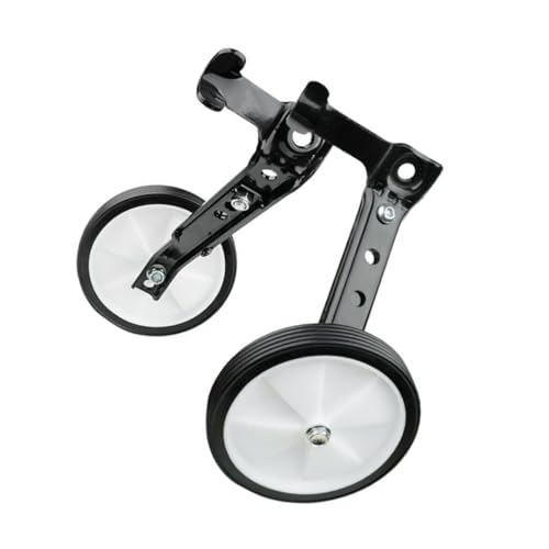 1 par de ruedas estabilizadoras para bicicleta, soporte antideslizante para ruedas de entrenamiento, resistente, fácil instalación para principiantes miniatura 1