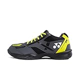 Laufsohle: Gummi YONEX Power Cushion 39 Badminton-Schuhe, Dunkelgrau, Weiss/opulenter Garten, 42.5 EU
