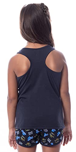 INTIMO WWE Girls' Sasha Banks Bayley Charlotte Flair Tank Short Pajama Set4