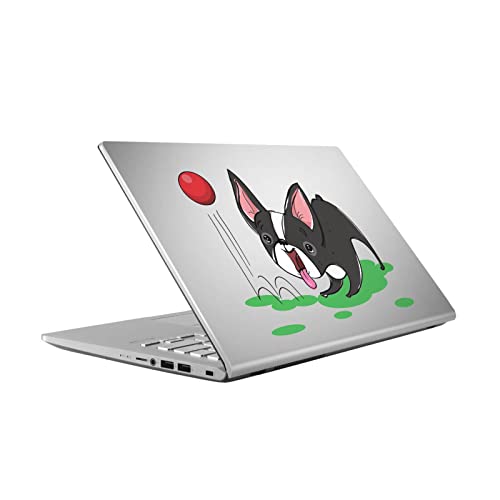 Autocollant Vinyle Chien Grace Illustration pour Ordinateur Portable ASUS 14