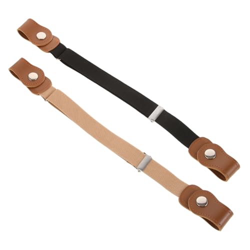 2pcs Elegant Design Boys and Girls Belts Elastic Waist Belts for Boys Girls Toddlers