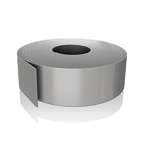 Forever Speed Bordures de Jardin Bordure de Gazon 25mx10cm Bordures de Pelouse Bordure de Jardin Décorative Parterre Clôture Gris