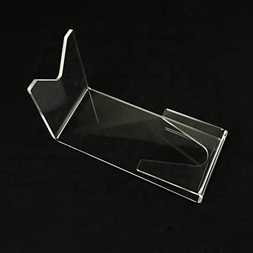 Mioyoow Acrylic Pistol Stand, Transparent Gun Display Stand Portable Desktop Decoration Display For Small Pistol Gun Toy (5.5 * 3 * 2.5") #TOP6