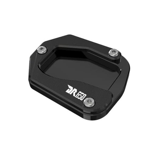 Plaque d'extension béquille DR650 pour stabiliser votre moto en camping trail