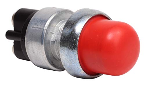 Fastronix Solutions 305-004 Fastronix Heavy Duty Push Button Momentary Start Switch Red Neoprene Cap thumb #3