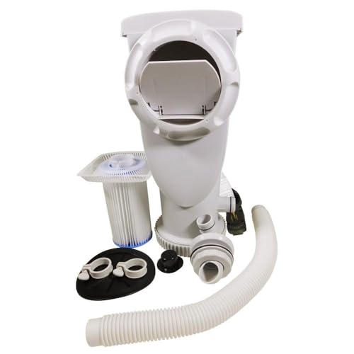 Summer Waves SFX1000 Complete Pump with 1.5' Fittings, White