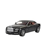 Style dynamique : Le design extérieur de cette voiture miniature en métal moulé sous pression présente des lignes fluides et puissantes, et la face avant est dotée de phares de style familial. L'arrière reprend les phares avant, pour un design à la fois élégant et dynamique.