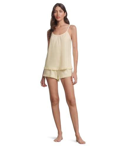 Image of Gisele TENCEL Modal Ruffle Cami & Shortie Short Set