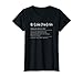 Damen Bedeutung Erzieherin Spruch Tagesmutter T-Shirt