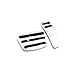 Car Pedal Cover Compatible For Isuzu D-MAX 2024 2023 2022 2021-2017 MUX Accelerator Brake No-Drilling Pedals Pads Stainless Steel Pads(AT)