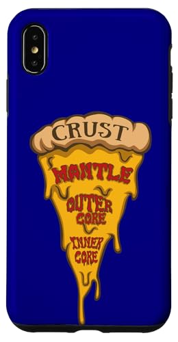 Geography For Pizza Lovers With Earth Layers �s�U�X���C�X �X�}�z�P�[�X iPhone XS Max �p