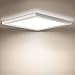 Produktbild Oeegoo LED Deckenleuchte Flach, Deckenlampe Quadratisch 12W 960LM, Flimmerfreie Lampen, Ultraslim 1.3cm Deckenlampe Eckig Panel für Bad Wohnzimmer Kinderzimmer Küchen Einbauleuchte Neutralweiß 4000K