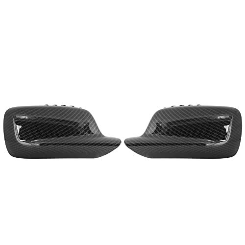 X AUTOHAUX 2Pcs Car Mirror Covering Cap Replacement for BMW