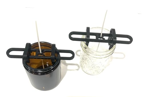 Centrador de mechas para fabricación de velas DIY en recipientes con kit de calcomanías 5