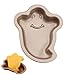 Keepaty Stampo per torta a forma di fantasma di Halloween, 14 cm, con rivestimento antiaderente, stampi da forno per torte di Halloween, per torte, cioccolato, fondente, dolci, stampo da forno