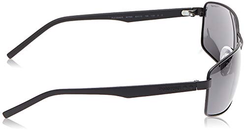 Polaroid Sunglasses Men's PLD2045/S Polarized Rectangular Sunglasses, Black, 63 mm3