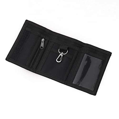 Nitort Wallet, Canvas Outdoor Sports Wallets For Kid, Lovely Wallet With Zipper For Kids- Front Pocket Wallet With Magic Sticker #TOP5