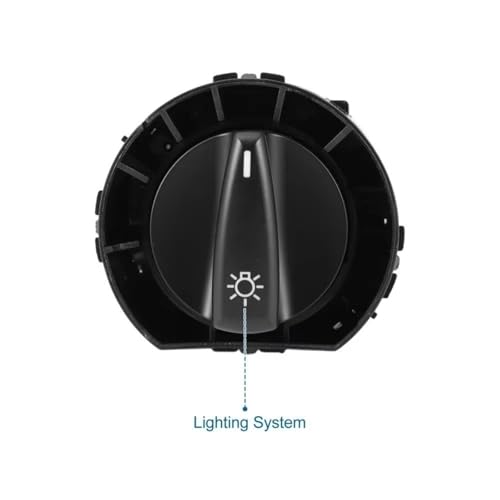 Interruptor de control de faros Audi A3 1997-2003 mando luces antiniebla 6Y1941531L 5