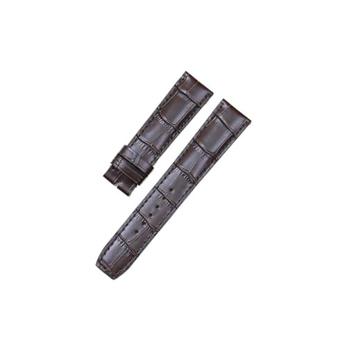 RJXIUETN Correa de reloj de cuero adecuada para Baume y Mercier para HAMPTON/Fit para CLASSIMA accesorios de capa superior correa de reloj de 20/22 mm, 20mm