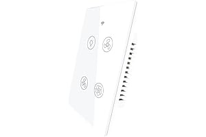 MOES Smart Ceiling Fan Wall Switch: Automate Your Lighting and Fans