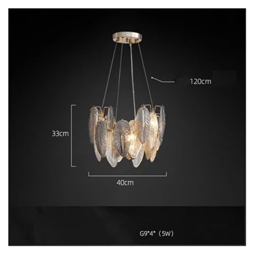 Suspension LED vintage avec abat-jour en verre pour éclairage de table