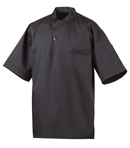 EXNER Kochhemd kurzarm schwarz Gr. M