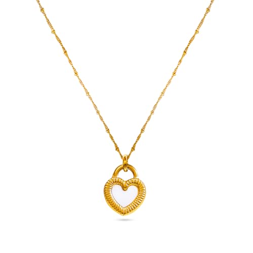 Image of Rubans Demi Fine Stainless Steel Pendant Chain Daily Gift for Women & Girls