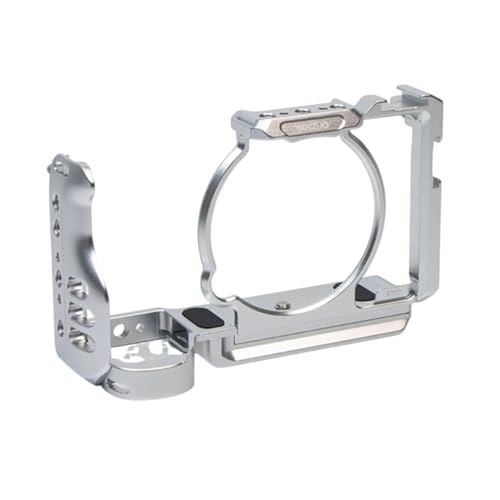 Image of Camera Cage A7C II A7CR Aluminum Cage for Sony A7C2 A7CR Camera (Silver)