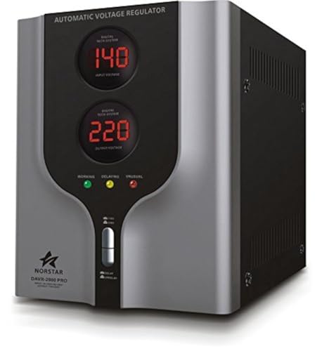 Norstar Power Converter & Stabilizer (1000W) - Step Up/Down Transformer with Automatic Voltage Regulator