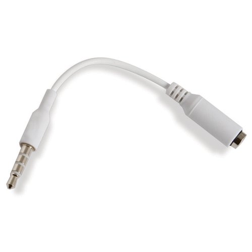 Ifrogz Fitz Headphone Adapter per iPhone, Bianco