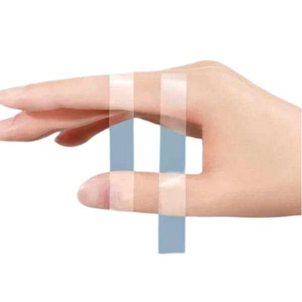 Prabhas Designs Fearless Double side tape for clothing - 50 strips per pack – Fashion tape for Secure Clothing Adjustments and Garment Fixes, Easy to use-image-25