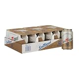 San Miguel 0,0 Tostada, Pack 24 Latas x 330ml, Cerveza Sin Alcohol, Sabor Intenso y Tostado, Cerveza Ligera y Refrescante, 0.0% Volumen Alcohol
