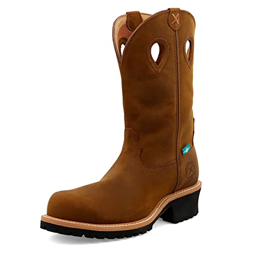 Image of Twisted X Men's 12 inch Pull on Logger Boot