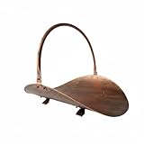 KiBcsLic Fireplace Log Holder,Metal Wood Rack for Fire Sturdy Indoor Outdoor Multipurpose Stacking Rack Firewood Basket